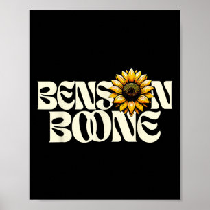 Póster Camisa Ben Son Boone Fan Música Estética Retro Gir