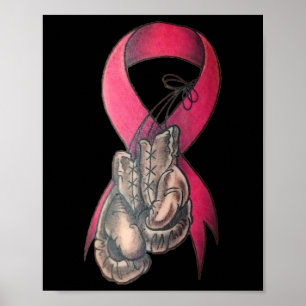 Póster Camisa contra el Cáncer de Mama
