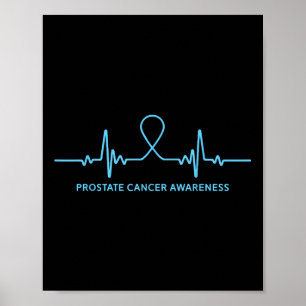 Póster Camisa contra el cáncer de próstata - Conciencia s