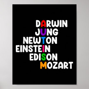 Póster Camisa De Autismo Para Los Niños - Darwin Jung New