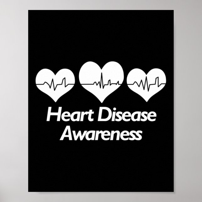 Póster Camisa De Concienciación Sobre Las Enfermedades Pa (Frente)