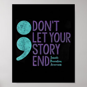 Póster Camisa De Concienciación Suicida Para Mujeres No D