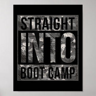 Póster Camisa De Entrenamiento Básico De Campamento De Ar