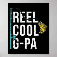 Camisa de pesca divertida para abuelo genial hombr