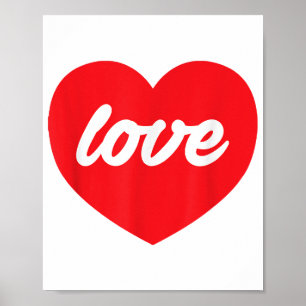 Póster Camisa de San Valentín - Regalos de camisetas de S