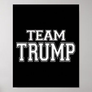 Póster Camisa estilo camiseta de Trump Jersey W Trump 47