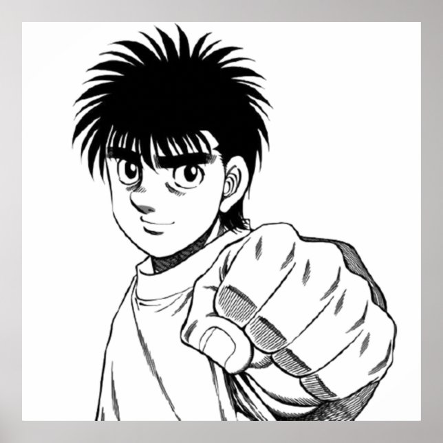 Póster Camisa Hajime No Ippo (Frente)