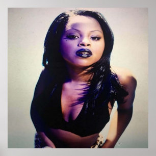 Póster Camisa negra Foxy Brown