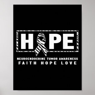 Póster Camisa Neta contra el Cáncer - Esperanza Tumor Neu