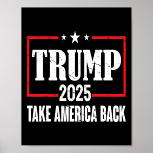 Póster Camisa Trump 2025 - Camisetas Trump Para Hombres 2