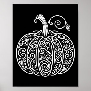 Póster Camisas de calabaza Las mujeres se burlan del Día 