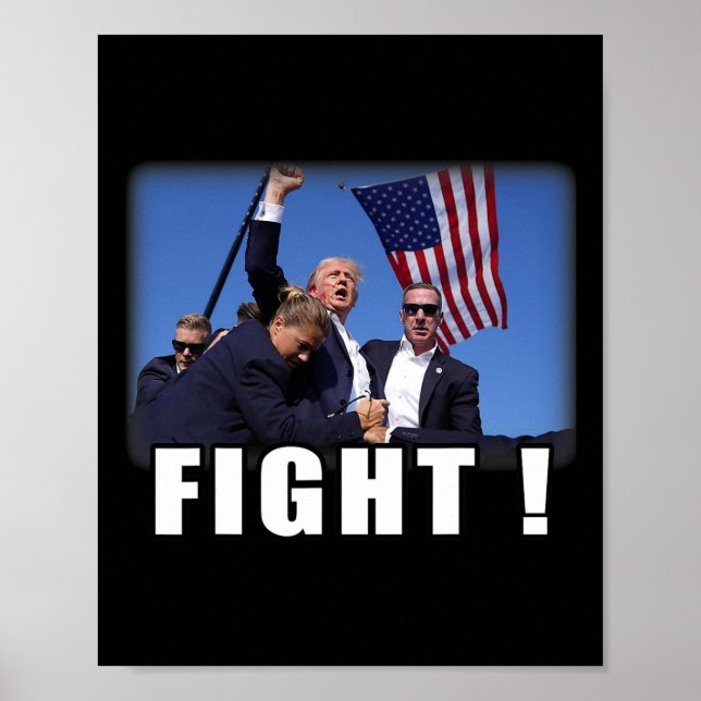 Póster Camisas de disparo intentaron incentivar una camis (Frente)