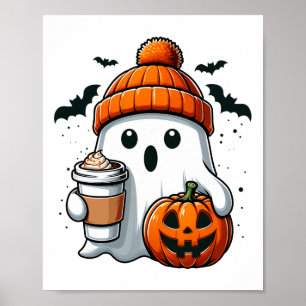 Póster Camisas de Halloween retro adoran calabaza de bebi