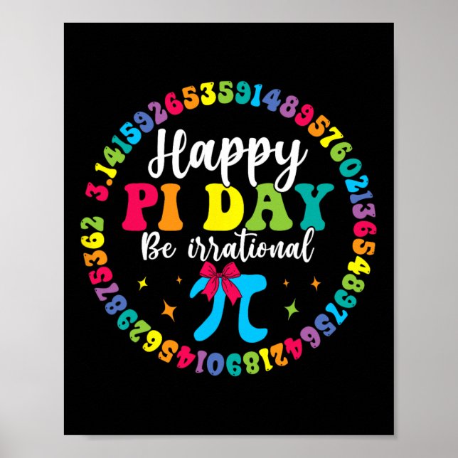 Póster Camisas de Pi Day1 (Frente)