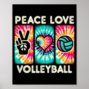 Póster Camisas De Voleibol Para Adolescentes Mujeres Chic