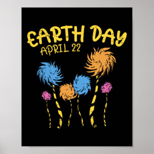 Póster Camisas del Día de la Tierra Salvar el medio ambie