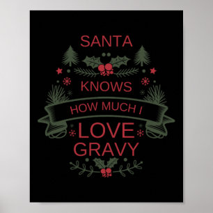 Póster Camisas Graves De Humor Para Santa Comodidad Para 