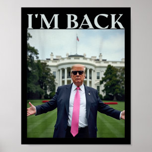 Póster Camisas Trump 2025 Para Niños Hombres Mujeres