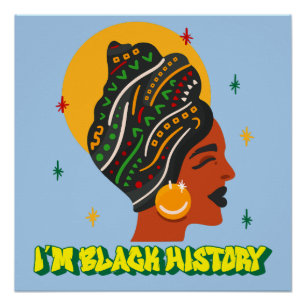 Póster Camiseta afroamericana Camisa de mujeres negras