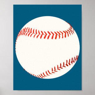 Póster Camiseta Béisbol