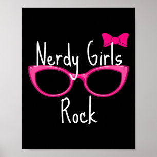 Póster Camiseta Chicas Friki Rock Gamer Geek Chic Diverti