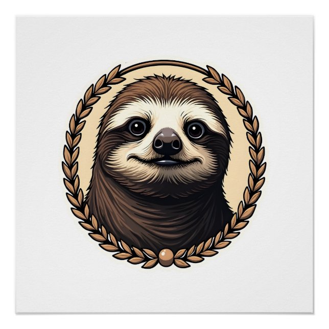 Póster Camiseta Clásica de Naturaleza con Grabado de Pere (Anverso)