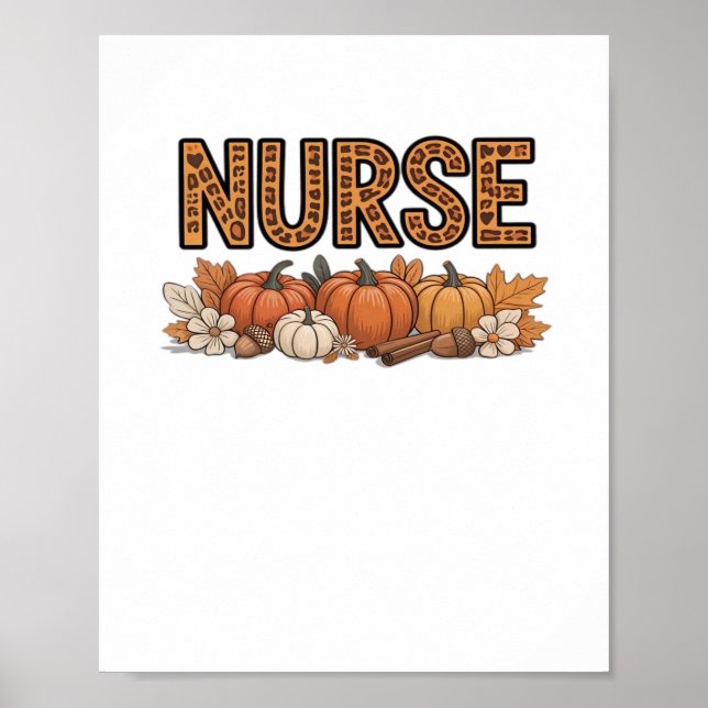 Póster Camiseta clásica NURSE (Frente)