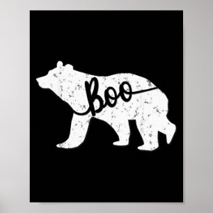 Póster Camiseta coincidente apodo Funny Boo Bear 
