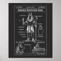 Camiseta con icono de plano de Anubis