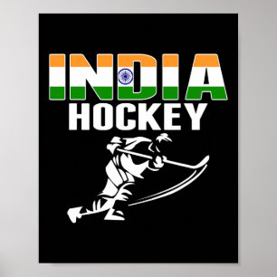 Póster Camiseta de aficionados de hockey sobre hielo de l