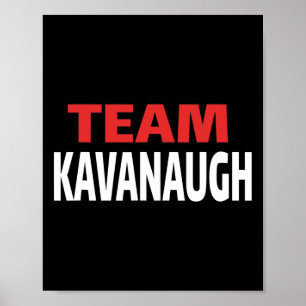 Póster Camiseta de apoyo a Brett Kavanaugh Scotus Trump