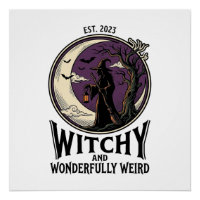 Camiseta de bruja vintage con arte de Halloween de