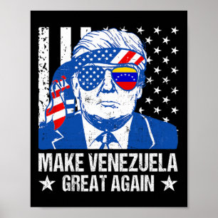 Póster Camiseta de Donald Trump Divertida Trump Hace Vene