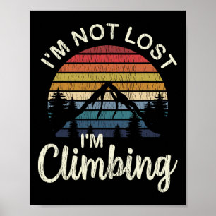 Póster Camiseta de escalada en roca - Regalos para escala