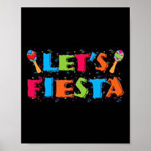 Póster Camiseta de fiesta Cinco De Mayo Party