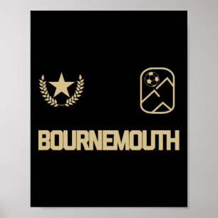 Póster Camiseta de fútbol de Bournemouth