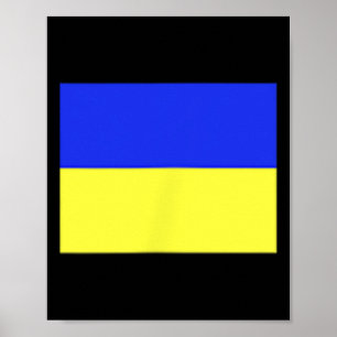 Póster Camiseta de la bandera de Ucrania Ejército ucrania