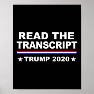 Póster Camiseta de la farsa del impeachment de Trump Lee