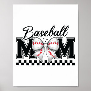 Póster Camiseta de mamá coqueta Bysebyll Día de juego de 