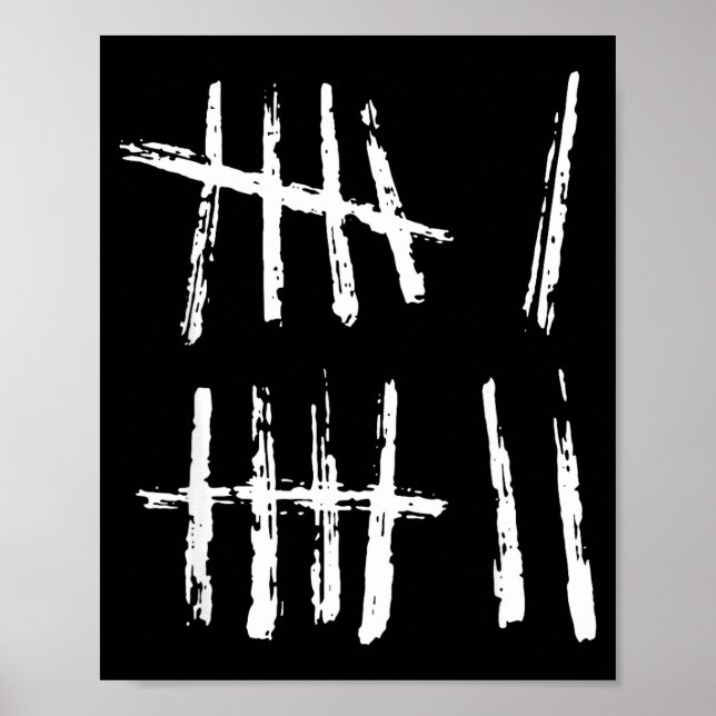Póster Camiseta de marca de conteo 67 Divertida Seis Siet (Frente)