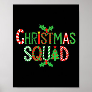 Póster Camiseta de Navidad para Familias Adultos Niños Na