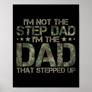 Póster Camiseta de Papá que se Comprometió - Papá que se