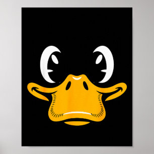 Póster Camiseta de Pato Adultos Niños Hombres Mujeres Car