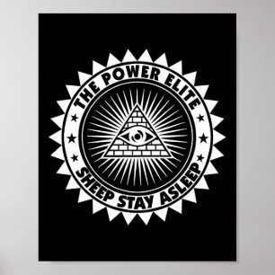 Póster Camiseta de protesta resistente Camiseta de anarqu
