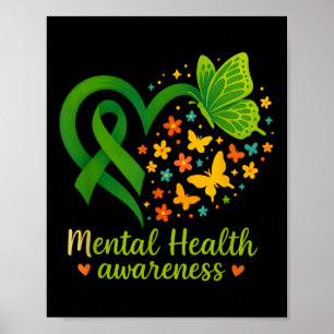 Póster Camiseta de Salud Mental, Cinta de Salud Mental Li