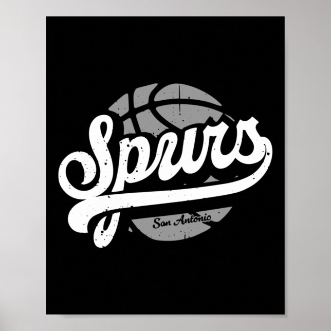 Póster Camiseta de Spurs (Frente)