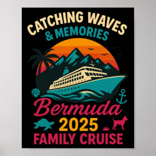 Póster Camiseta de vacaciones para hombres y mujeres de c