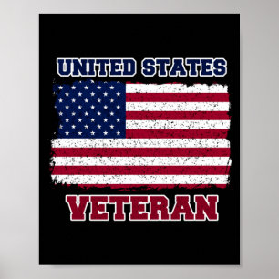 Póster Camiseta de veterano para hombres - Veterano de lo