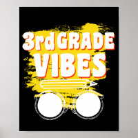 Camiseta de Vibraciones de 3er Grado de Regreso a 