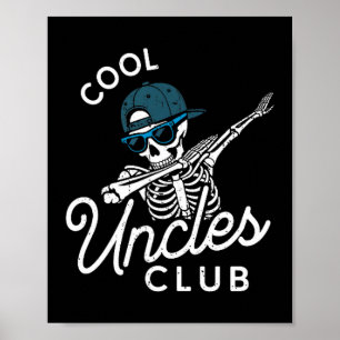 Póster Camiseta del Club de Tíos Divertidos y Geniales Tí